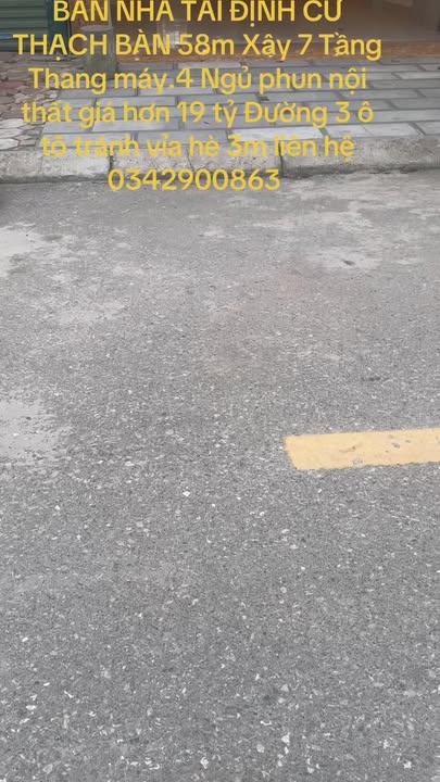 Nhà 7 Tầng Thang Máy Thạch Bàn (58m²) - Kinh Doanh Đỉnh Cao, Full Nội Thất