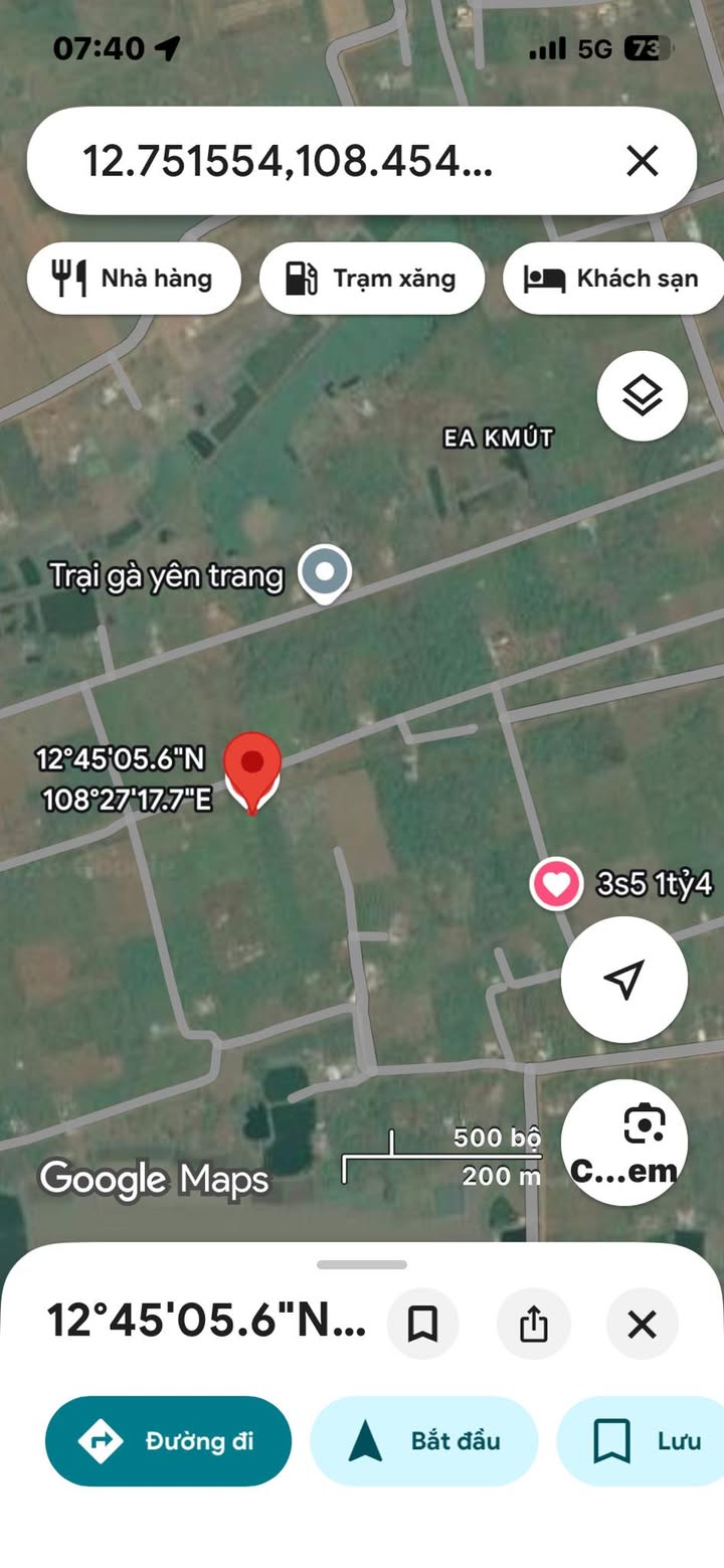 Đất Vàng Ea Kmút, Đắk Lắk - 1700m² Chỉ Từ 721 Triệu, Sổ Hồng Riêng