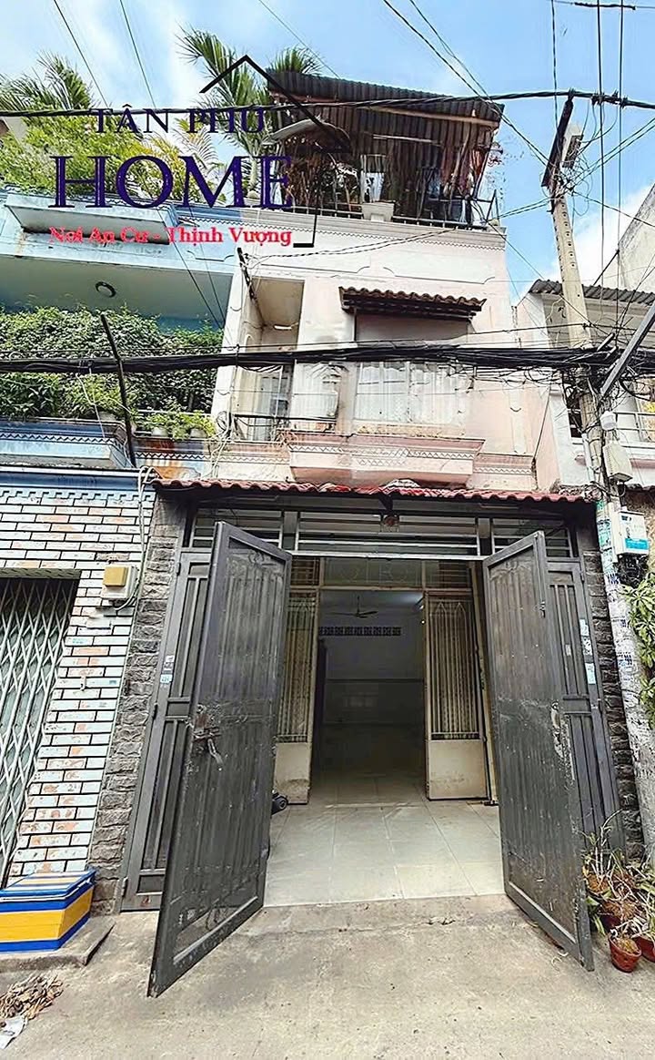 Nhà Cho Thuê 60m² Hẻm 6m Tân Phú - Kinh Doanh Sầm Uất