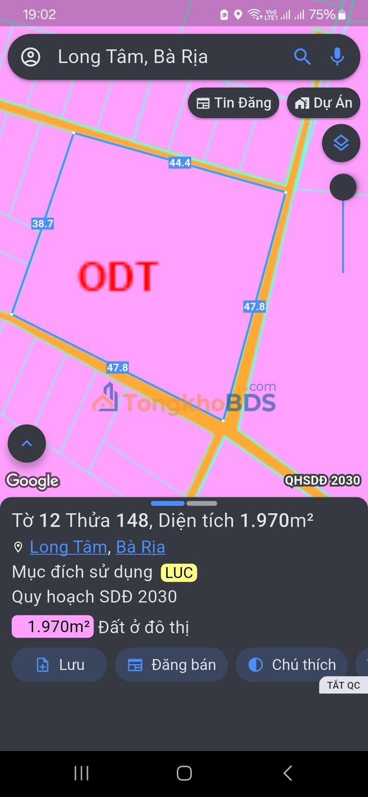 Bán Gấp Đất Vàng 1800m² Thổ Cư 600m² Tại Phường Tam Long, Bà Rịa - Giá 13 Tỷ