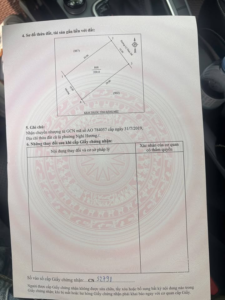 Đất nền Lý Nam Đế, Vinh 200m² Hướng Đông - Đầu tư sinh lời