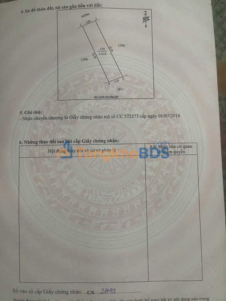 Đất Nền Nghi Ân, Vinh 114m² - Sổ Đỏ Sẵn Sàng - Giá F0 1.7 Tỷ