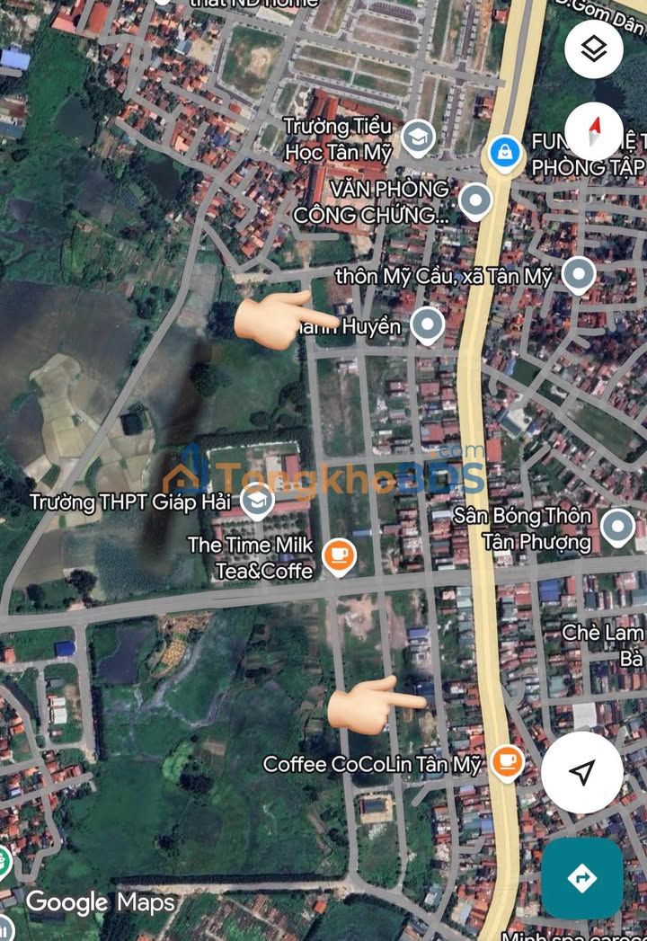 Bắc Giang: Đất nền 99m² MT Nguyễn Thái Học, sổ hồng sẵn sàng giao dịch