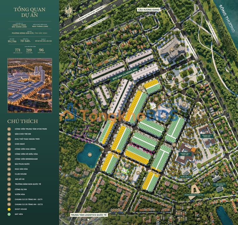 Bán Nhanh Đất Nền KDC Đồng Sau - Bắc Giang: 78m² - Giá Tốt