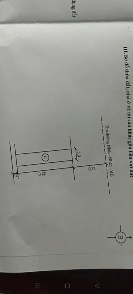 Đất nền mặt tiền đường Liên xã Ninh nhân hải, Quảng Xương - 125m² - 1.1 tỷ/lô