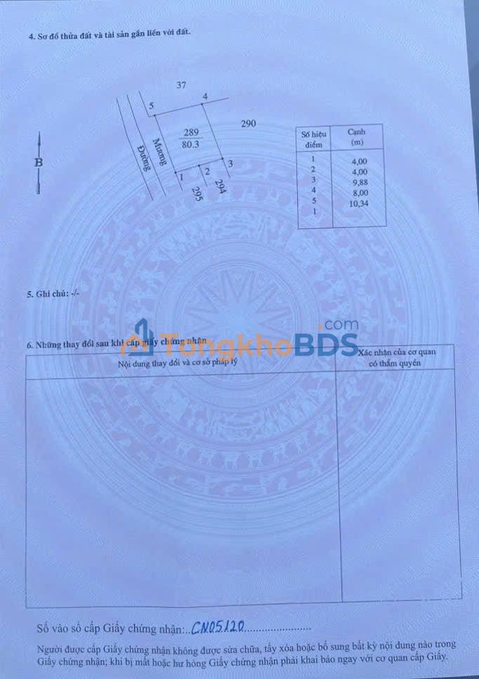 Đất nền Khoái Châu Hưng Yên 80m² - Sổ đỏ thổ cư, sát KCN Tân Dân