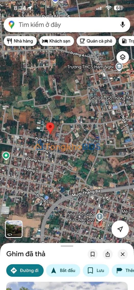 Đất nền Thôn 3 Đường K Cư ÊBur 120m² 1.35 tỷ - Sổ đỏ