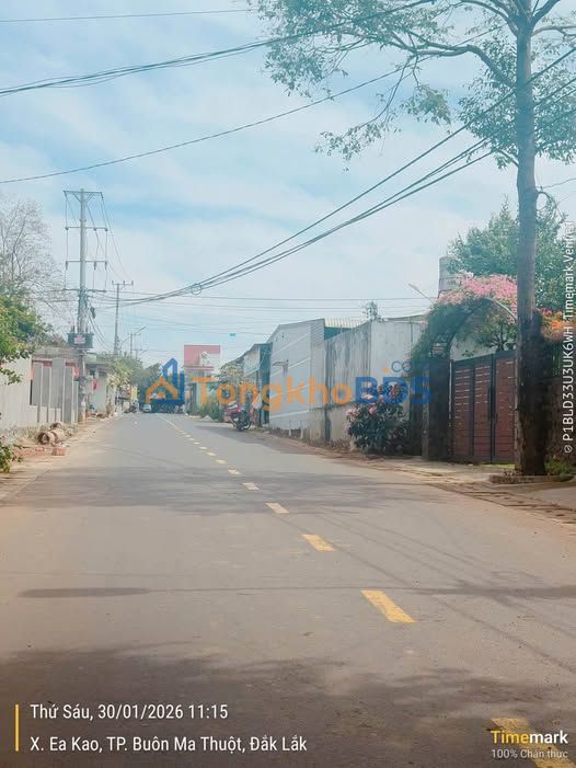 Đất nền 100m² gần Chợ Eakao, Buôn Ma Thuột - Sổ đỏ công chứng sớm