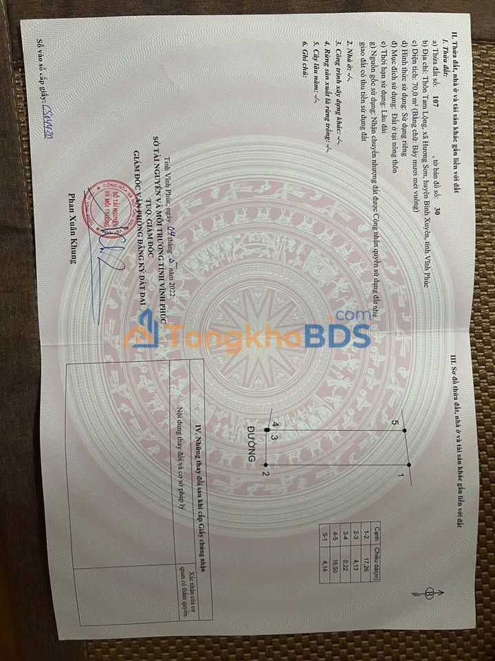 Đất Vàng Tôn Đức Thắng, Vĩnh Yên 70m² - Kinh Doanh Đắc Lộc, Giá F0 1.9 Tỷ