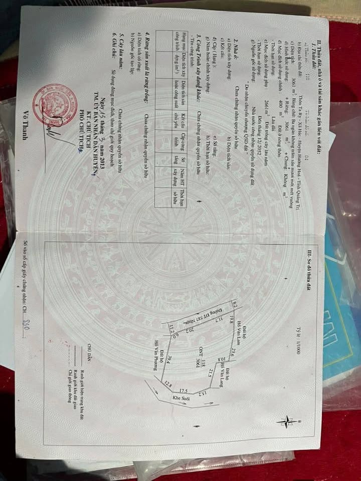 Đất Mặt Tiền Hùng Vương, Quảng Trị - 3000m² View Điện Gió, Suối Đẹp