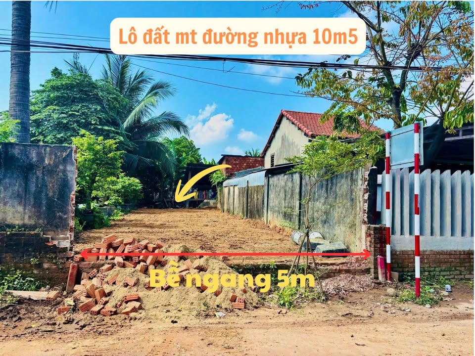 Đất nền Đại Hiệp, Quảng Nam - Mặt tiền 10.5m, 93m² full thổ cư, hơn 1.2 tỷ