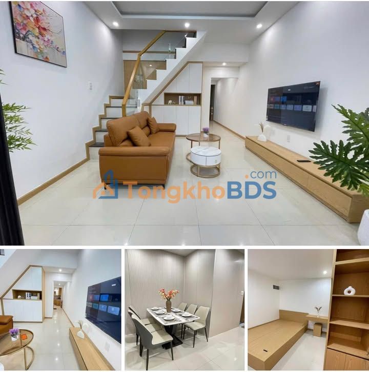 Nhà 2 Tầng Kiệt Núi Thành, Đà Nẵng - 62m² Full Nội Thất, Giá 4.x Tỷ