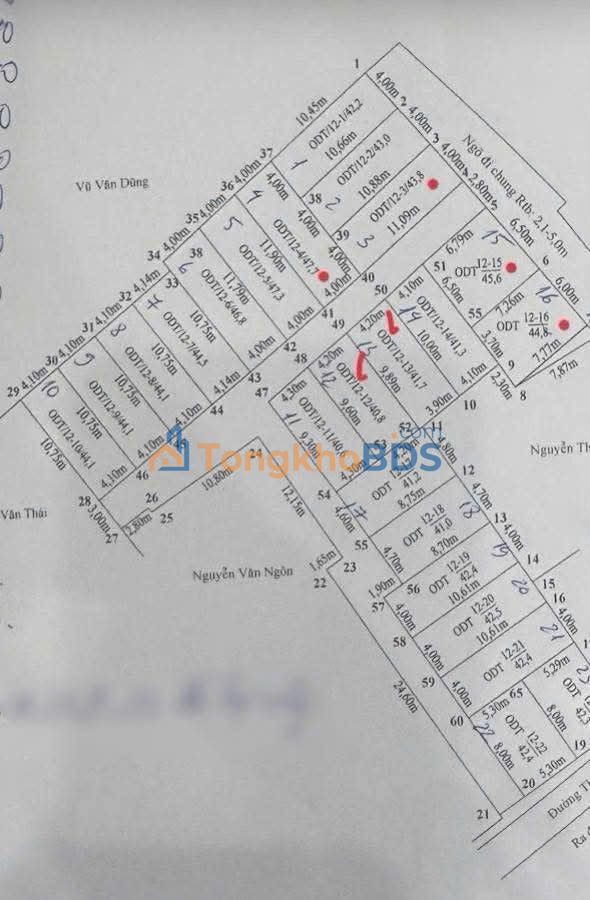 Đất nền Thống Trực - Kiến An 48m² giá 1.8 tỷ - Sổ đỏ sẵn sàng giao dịch