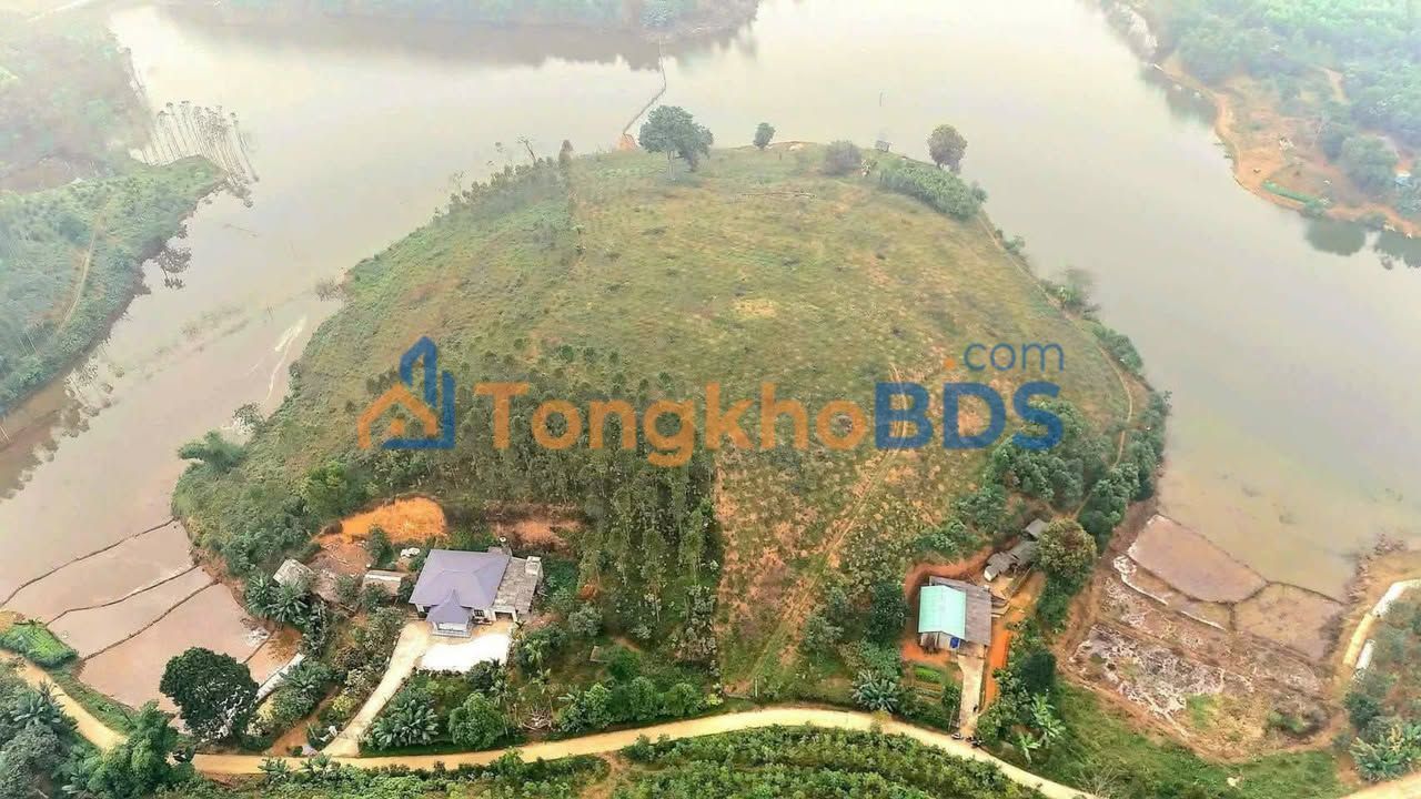 Bán Đất Nền 2ha Hồ Thác Bà - Sổ Đỏ Thổ Cư, View Biển Hồ