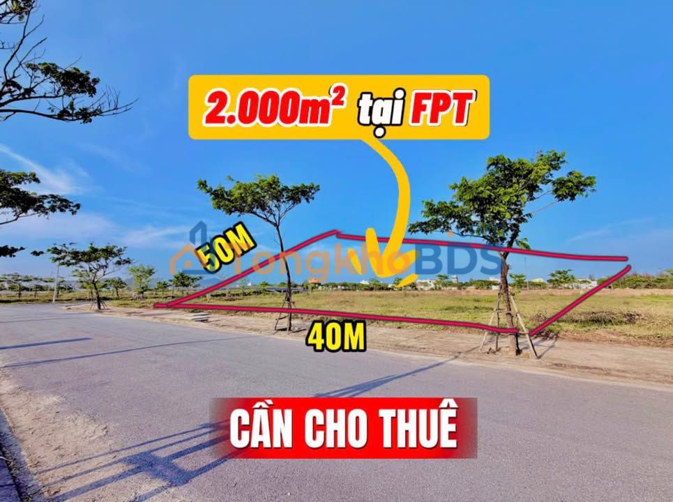 Cho thuê đất FPT Đà Nẵng - Vị trí kinh doanh đắc địa