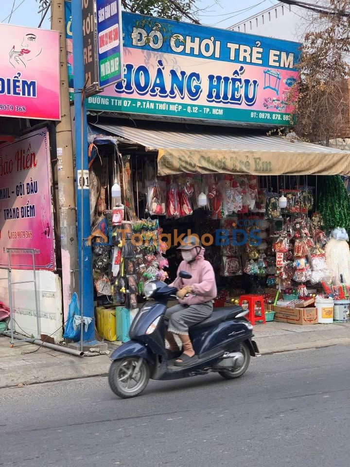 Nhà Mặt Tiền Trương Thị Hoa Q12 - 120m² - Kinh Doanh Sầm Uất, Giá 11.8 Tỷ