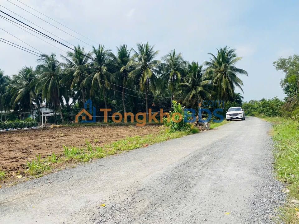 Đất Lô Góc 390m² Thổ Cư, 2 Mặt Tiền Đường Nhựa - Chợ Gạo, Tiền Giang Giá 419 Triệu