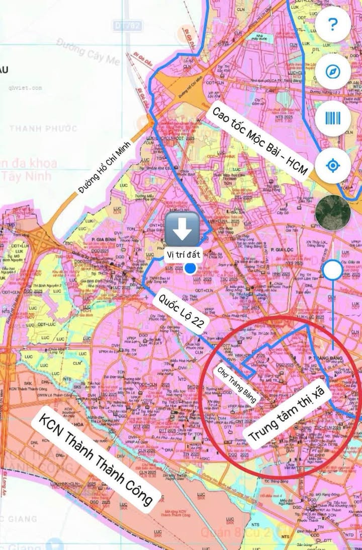 Đất Vườn Trảng Bàng 579m² Sổ Hồng Riêng - Giá Tốt