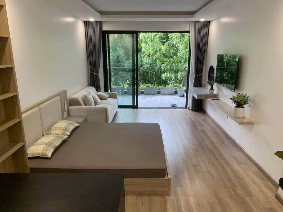 Cho thuê căn hộ studio Ngọc Thụy, Long Biên 60m² full đồ - 9.5 triệu