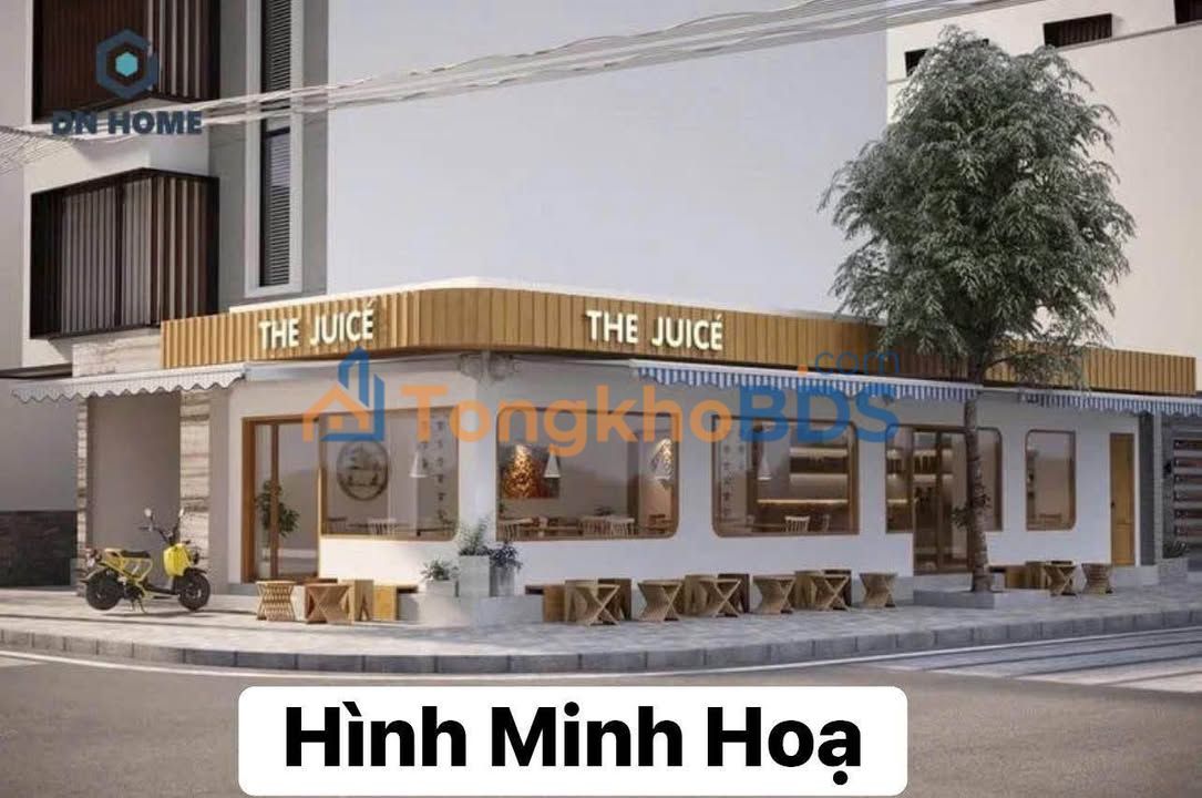 Mặt bằng góc 2 mặt tiền Tố Hữu, Hải Châu - 100m² kinh doanh đắc lợi