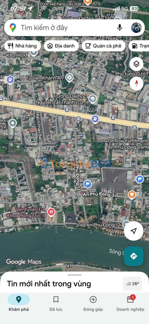 Mặt Tiền An Phú Đông 12, Q12 - 332m² Kinh Doanh & 324tr/năm Thu Nhập