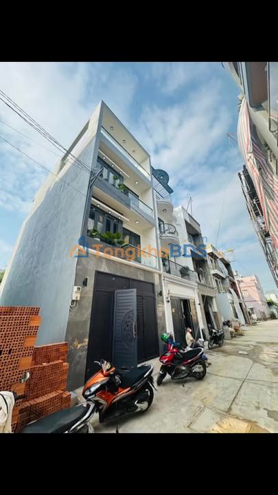 Nhà 5m x 17m, 5 Tầng, Nguyễn Thị Sóc Quận 12 - Sổ Hồng Chính Chủ, Giá 6.7 Tỷ