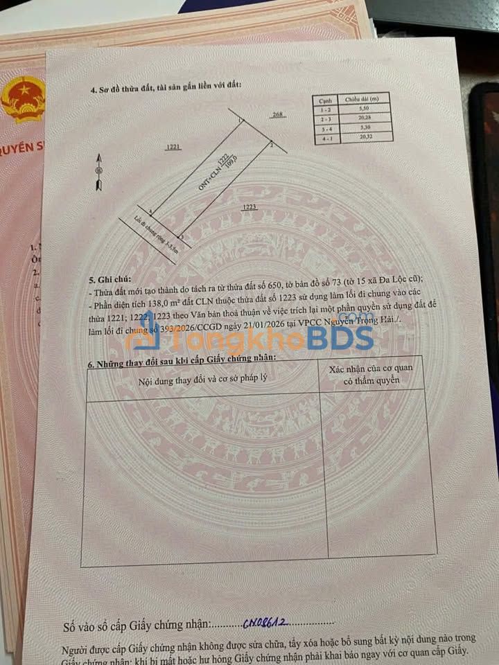 Đất Xã Đa Lộc, Đông Sơn, Thanh Hóa - 110m² Thổ Cư, Giá Tốt