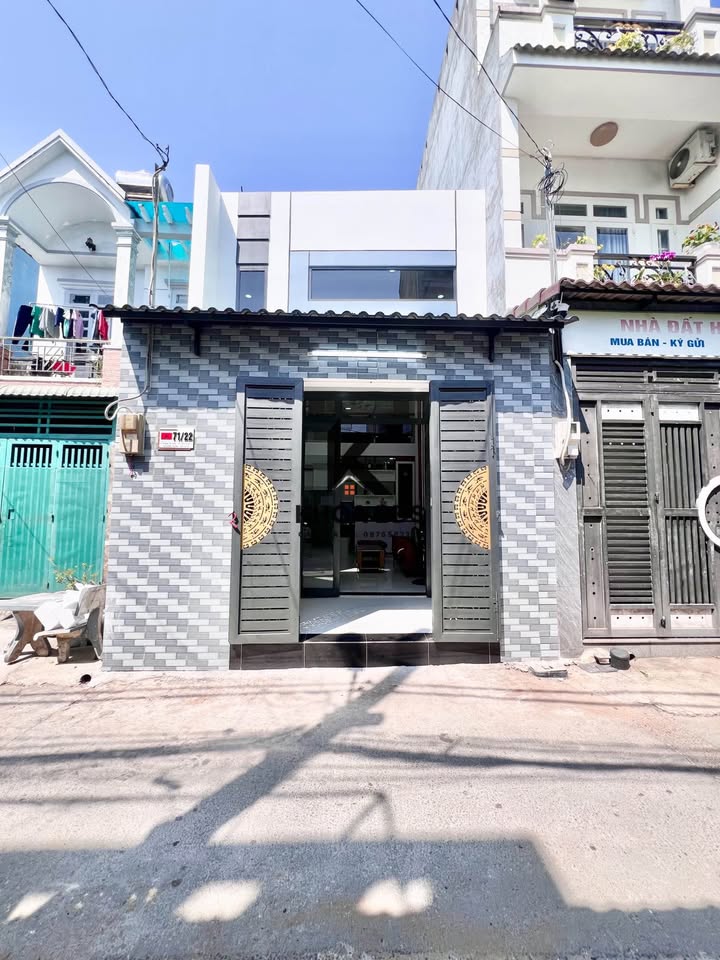 Nhà Hóc Môn 52.2m² (Nở Hậu) - Full Nội Thất Cao Cấp, Giá 2.58 Tỷ