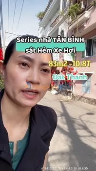 Nhà 4 Tầng Hẻm Xe Hơi Đất Thánh, Tân Bình - 83m² Giá 10.8 Tỷ TL