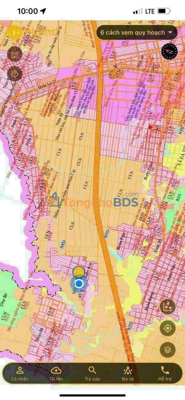 Bán Đất Góc Hẻm Cấp Cư Kuin 250m² - Sổ TC60 Giá 555 Triệu