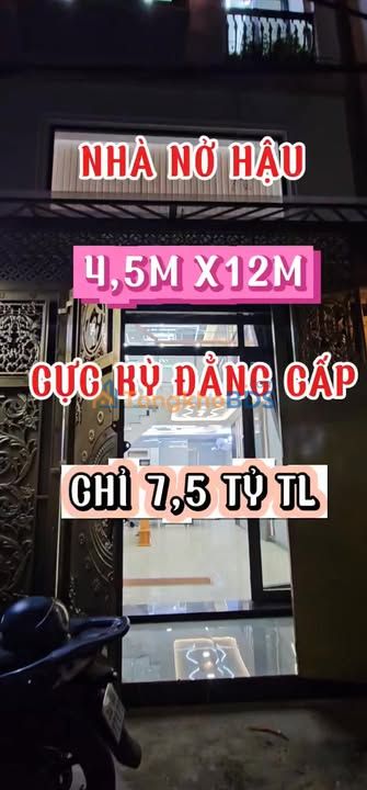 Nhà 4 tầng 215m² Bình Tân - Hướng Nam, 5PN, 7.5 Tỷ TL