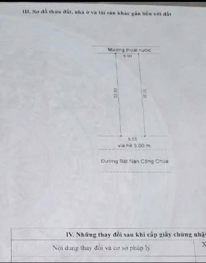 Bán đất 100m² đường Bát Nàn Công Chúa, Ngũ Hành Sơn - Sổ đỏ, giá 4 tỷ
