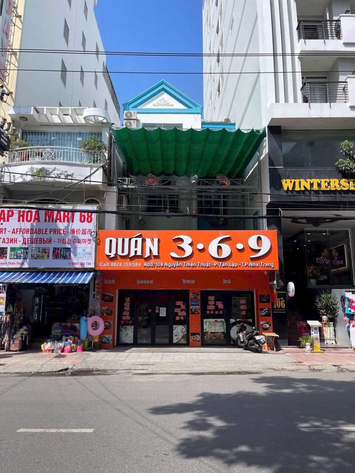 Nhà Mặt Tiền Nguyễn Thiện Thuật Nha Trang 540m² - Kinh Doanh Đa Ngành