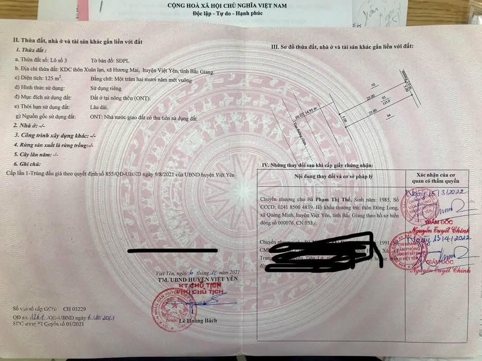 Đất đấu giá Xuân Lạn, Lương Tài - 125m² kinh doanh đắc địa