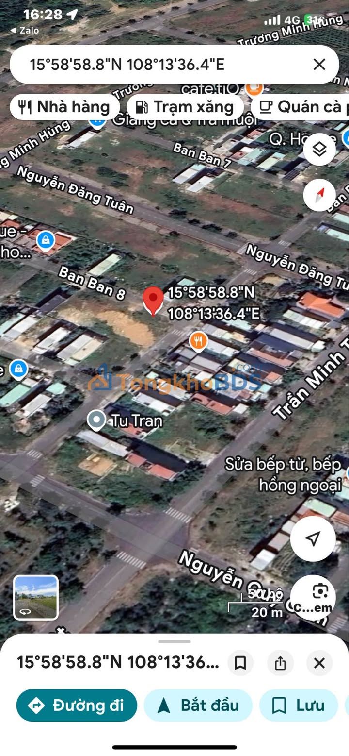 Đất nền 100m² tại Hòa Quý, Đà Nẵng - Giá 3.9 tỷ, Vị trí đắc địa