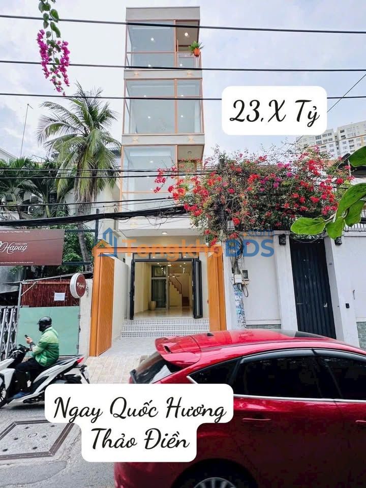 Nhà Mặt Tiền Kinh Doanh Thảo Điền (Q.2) - 68m², 4 Tầng, 8PN Căn Hộ Dịch Vụ - Giá 23 Tỷ