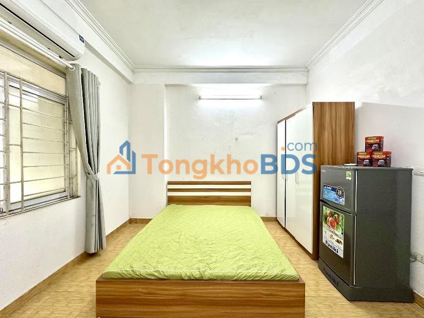 Cho thuê Studio Full Nội thất 25m² Pháo Đài Láng, Đống Đa - 4.4 Triệu/Tháng