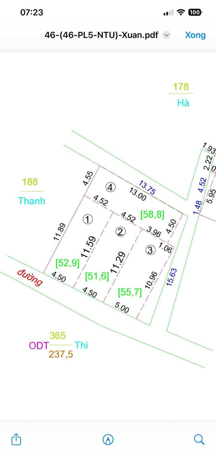 Đất nền Nhật Tựu, Kim Bảng 52m² - Cơ hội đầu tư 1.2 tỷ
