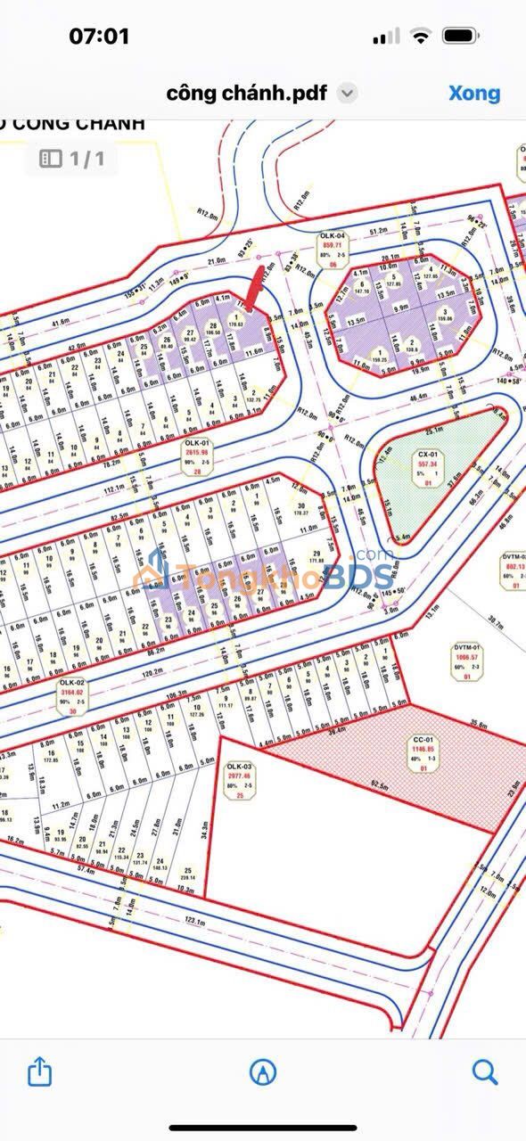 Đất nền 170m² Lô Góc, Thị trấn Tuy Phước - Sổ Đỏ Sang Tên Nhanh Chóng