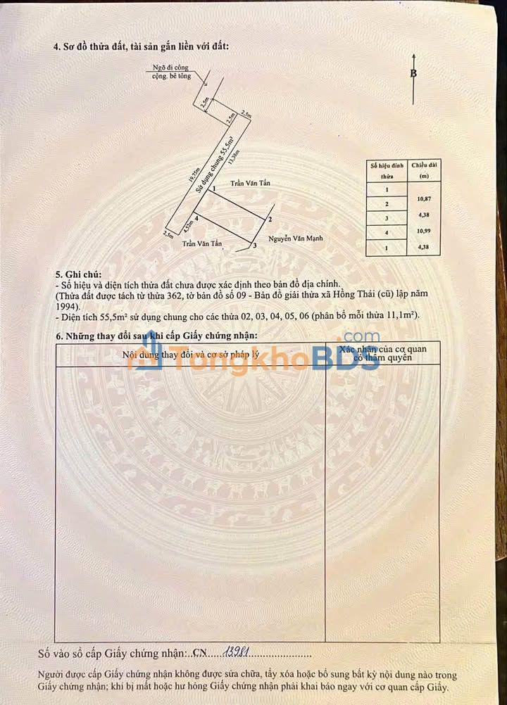 Bán Đất Kiều Trung, Hải Phòng 47.7m² - Sổ Đỏ Rõ Ràng, Giá 7 Tỷ