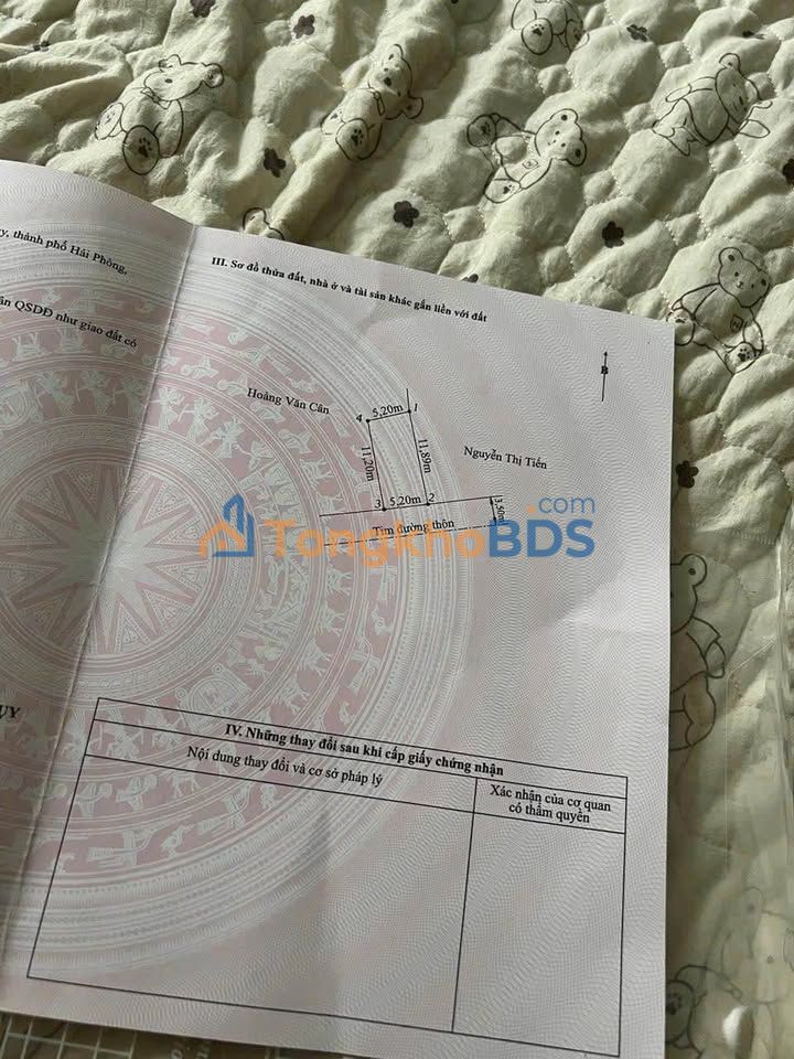 Đất Nền Kiến Thụy 60m² - Giá Đầu Tư Hơn 1 Tỷ, Sổ Đỏ Rõ Ràng