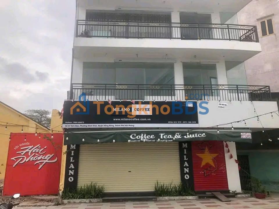 Nhà Mặt Tiền Kinh Doanh Đường Bến Bính, Hải Phòng - 45m², Giá 20 Triệu