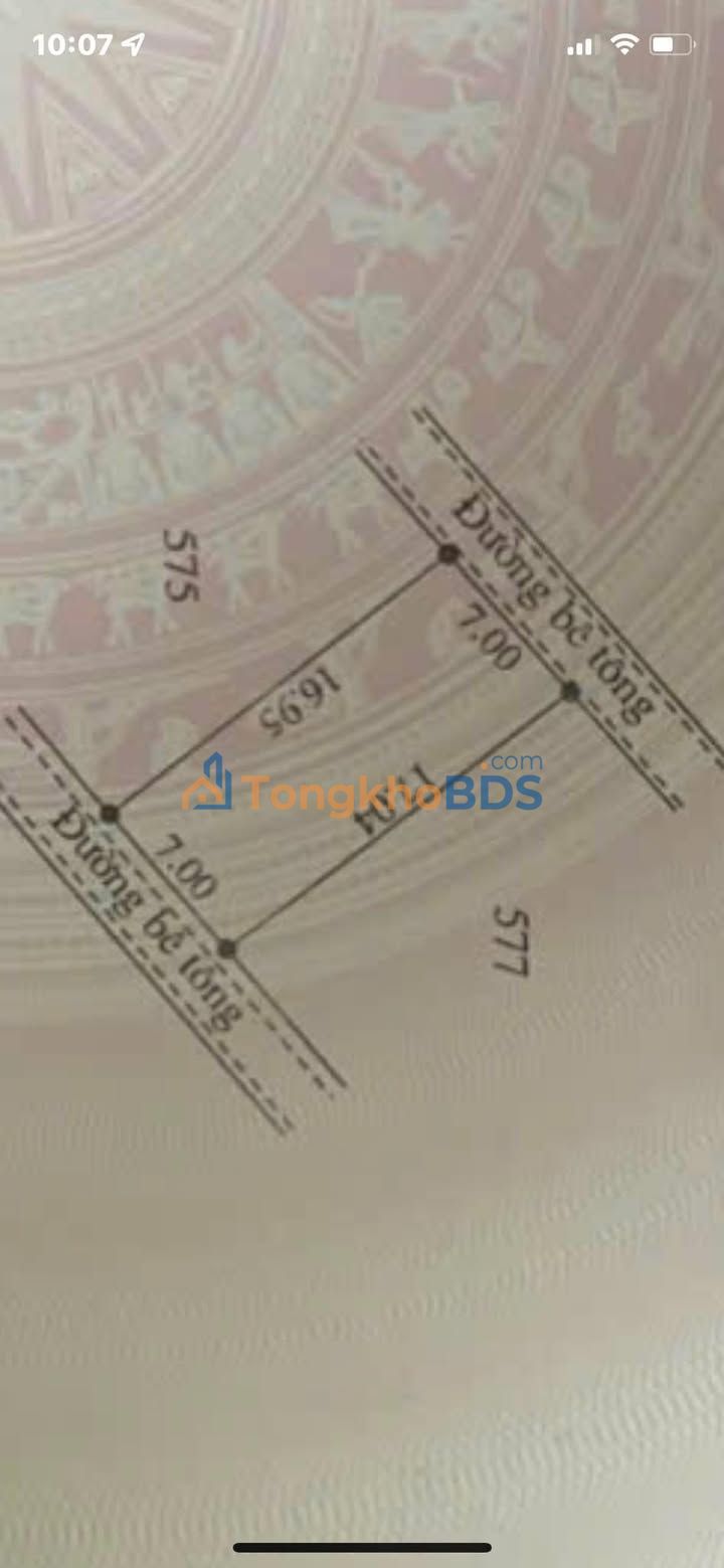 Đất thổ cư 119m² Hà Tĩnh - Hai mặt tiền đường, giá tốt 7.x tỷ