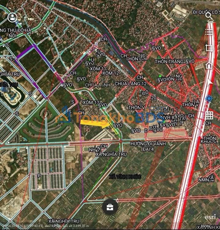 Đất nền 89.4m² Vĩnh An, Văn Giang - Sát Vinhomes, Giá 4.47 Tỷ