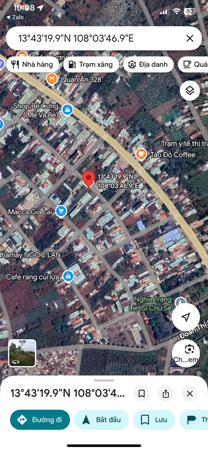 Đất Nền Chư Sê - 420m² Mặt Tiền Nhựa 2 Lối, Giá 1.1 Tỷ