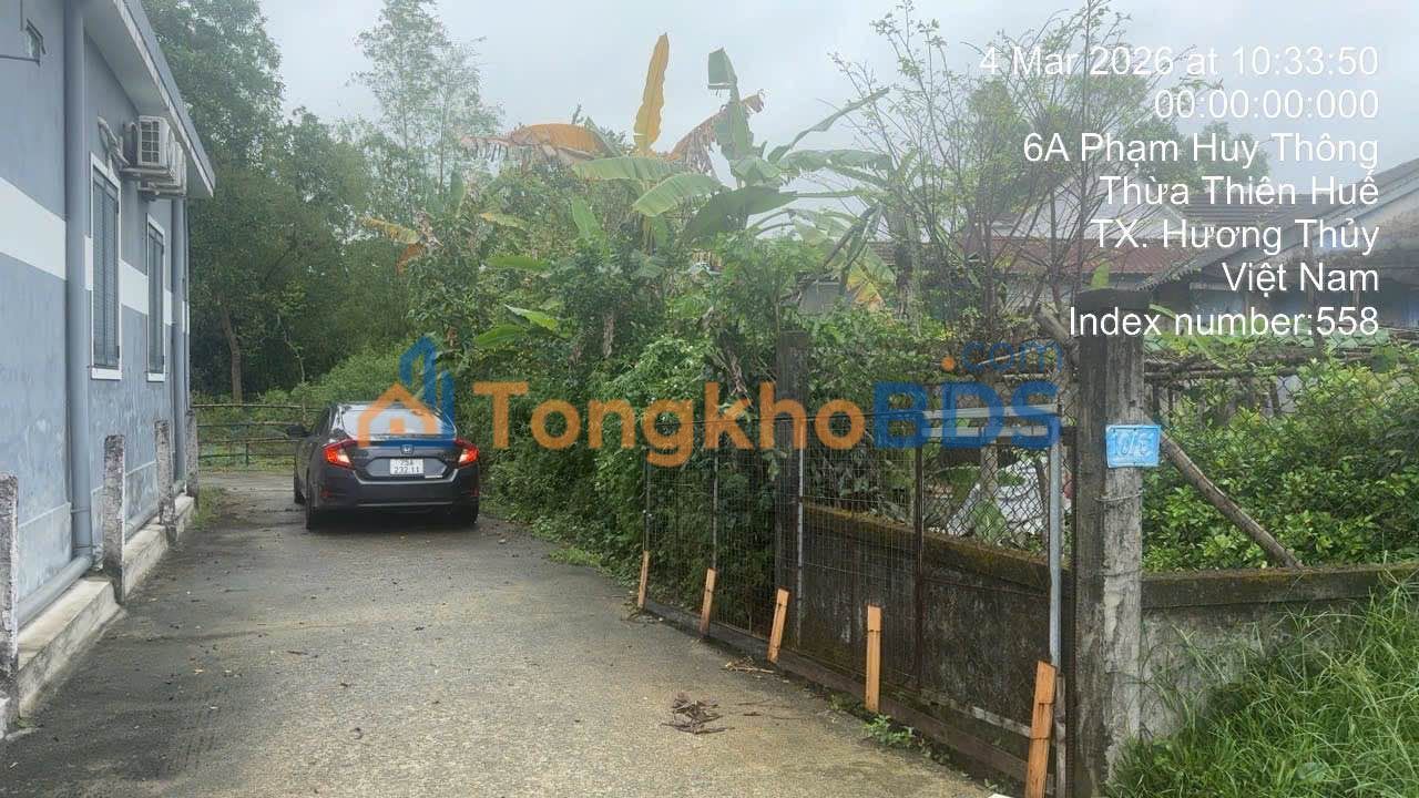 Đất kiệt ô tô 80m² Phú Bài, Thừa Thiên Huế - Giá 6xx triệu, Sẵn Sàng Xây Nhà