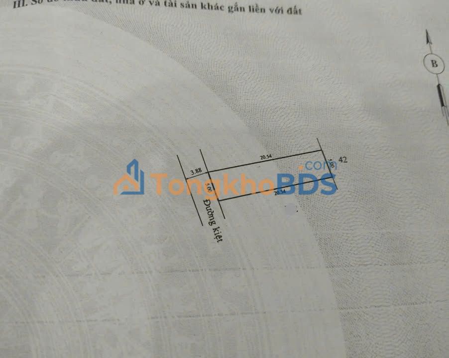Bán đất mặt tiền kiệt ô tô Nguyễn Lộ Trạch, Huế - 102m² - Giá 2.49 tỷ