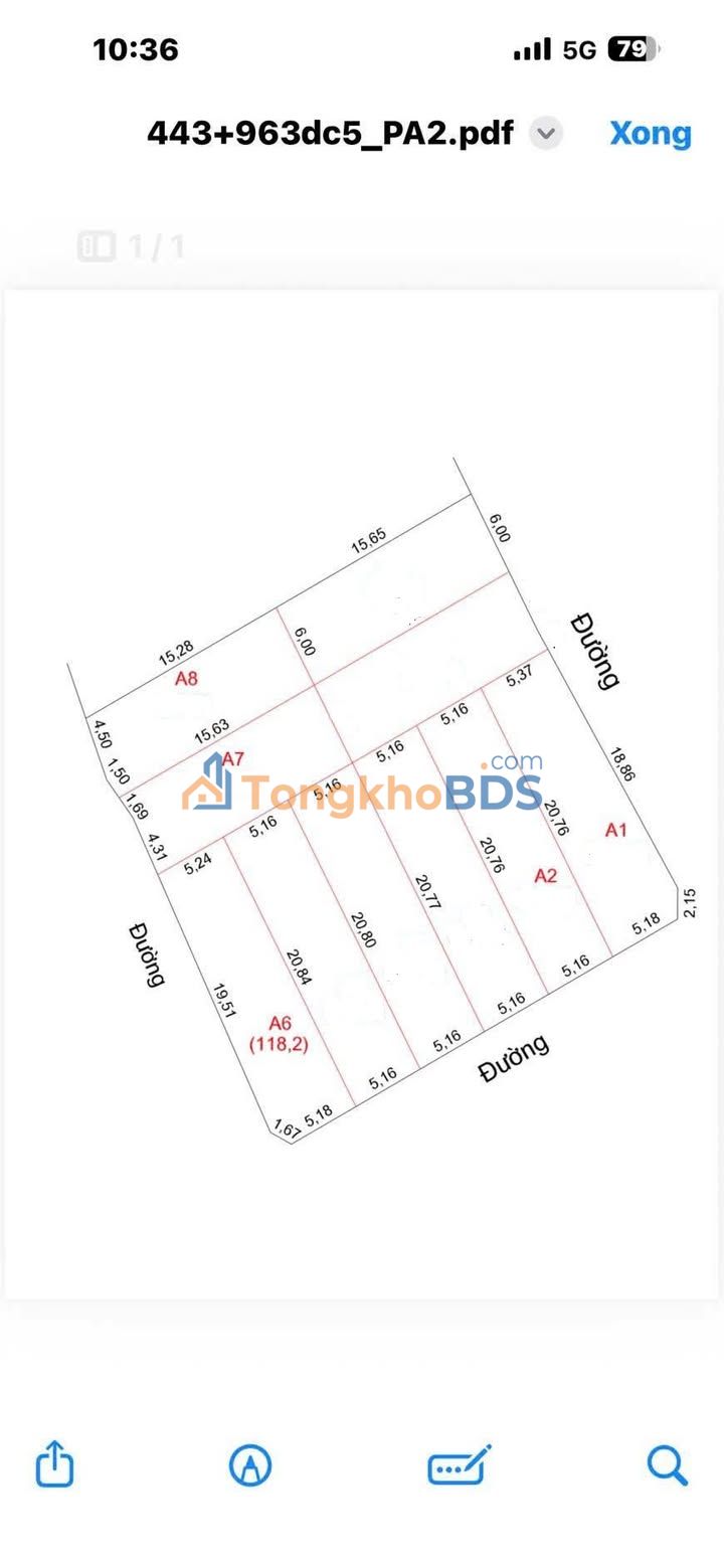 Bán Đất Góc 118.2m² Xã Thịnh Trường, Nghi Lộc - Sổ Đỏ Full Thổ Cư