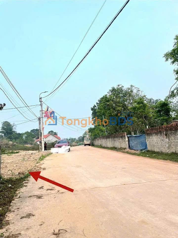 Đất nền 100m² mặt tiền 6.5m đường Đồng Bông, Vĩnh Phúc - Sổ đỏ sẵn sàng