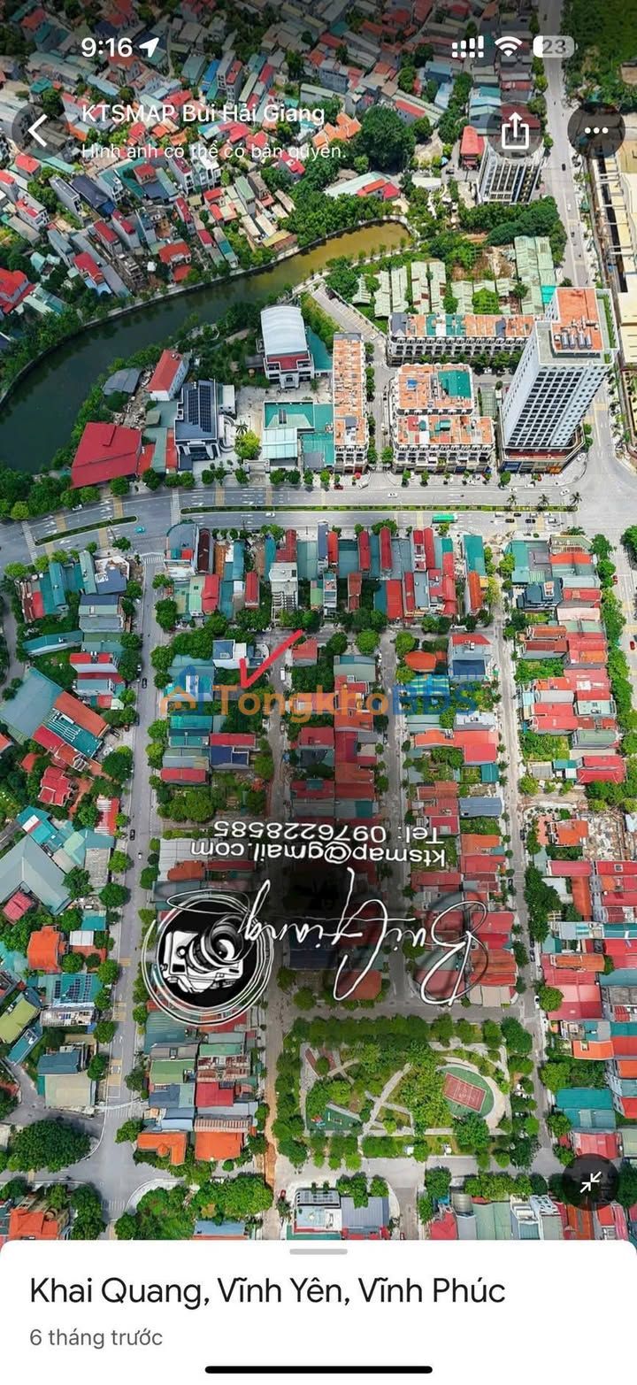 Đất Vĩnh Yên 151m² Trần Cừ - Xây Biệt Thự Vườn, Hướng Đông Nam, Giá 6.x Tỷ